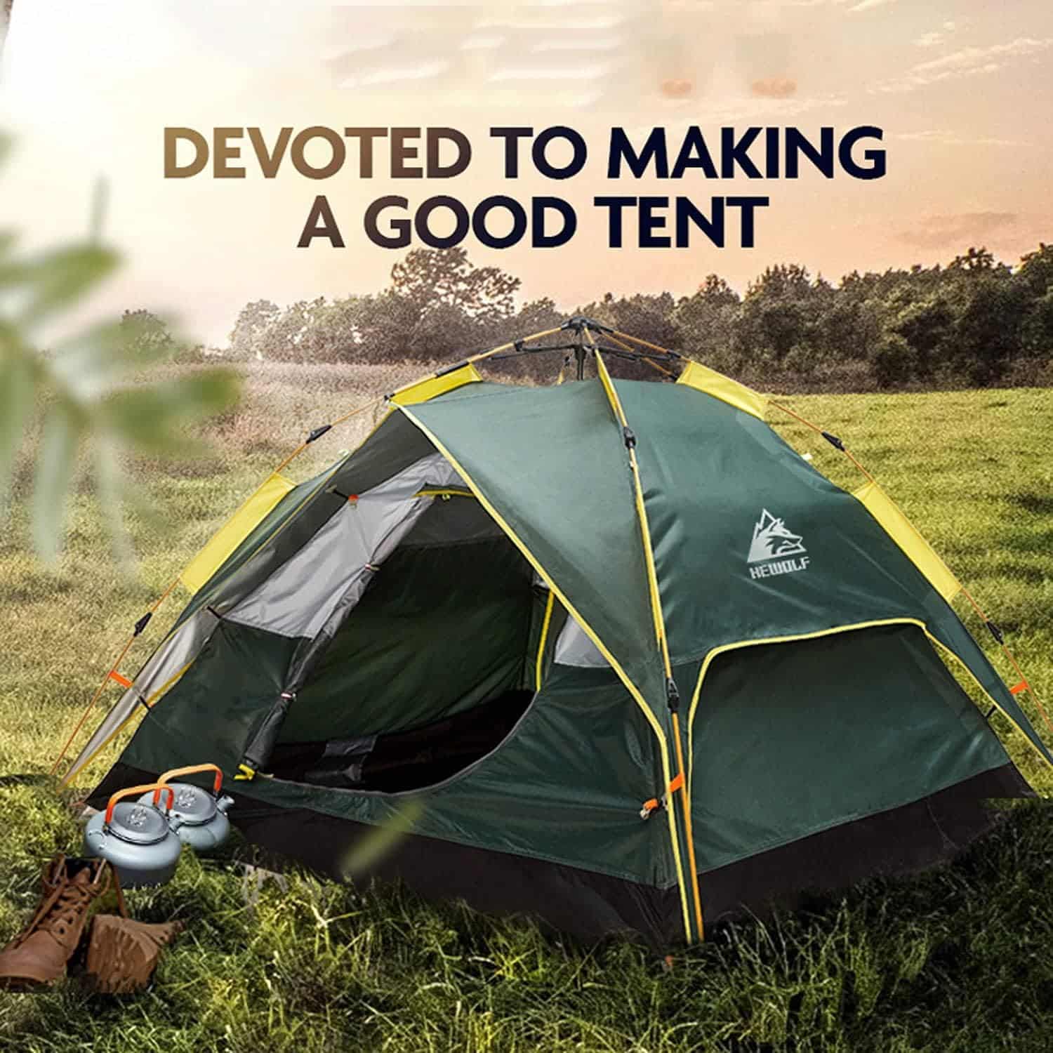 Hewolf Camping Tent