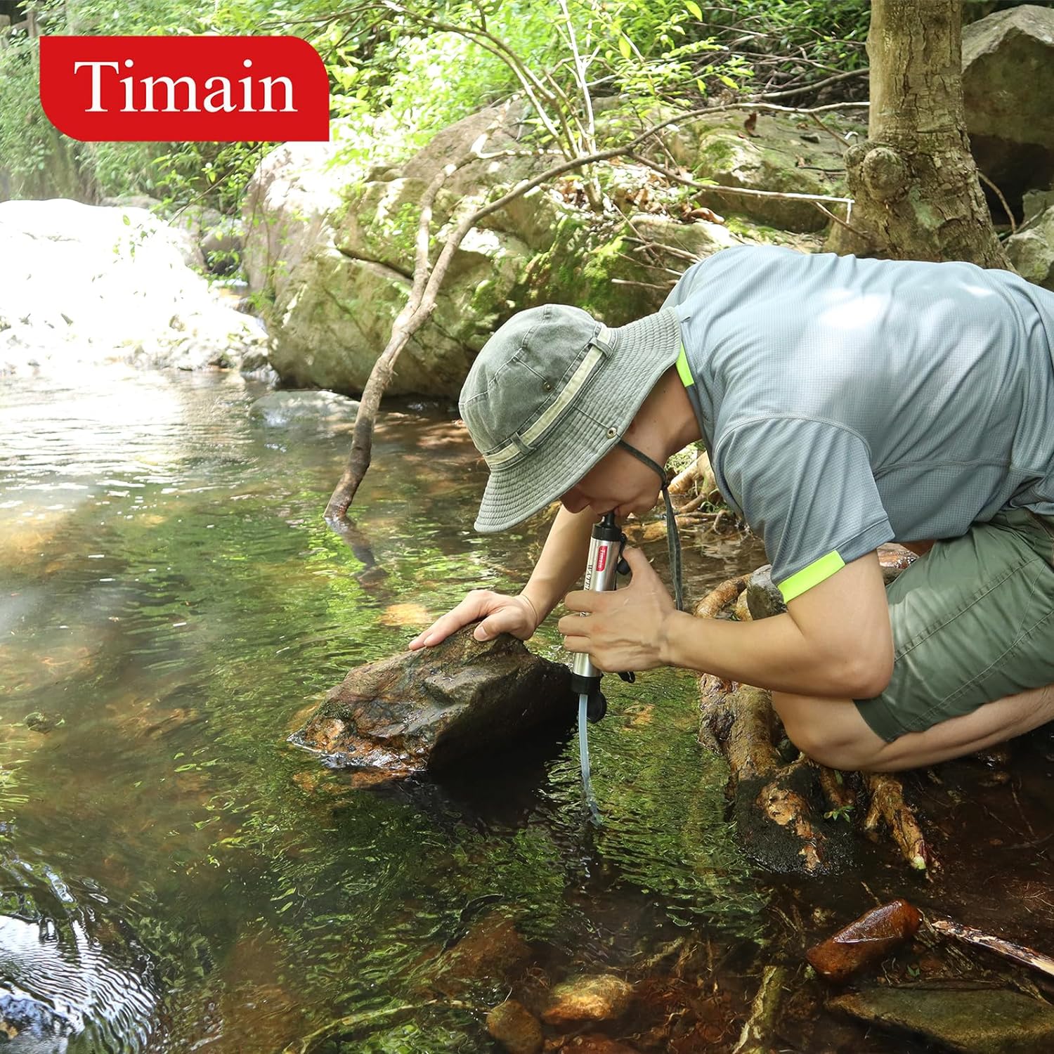 Obtain Clean Drinking Water Anywhere with the Timain Filter Straw