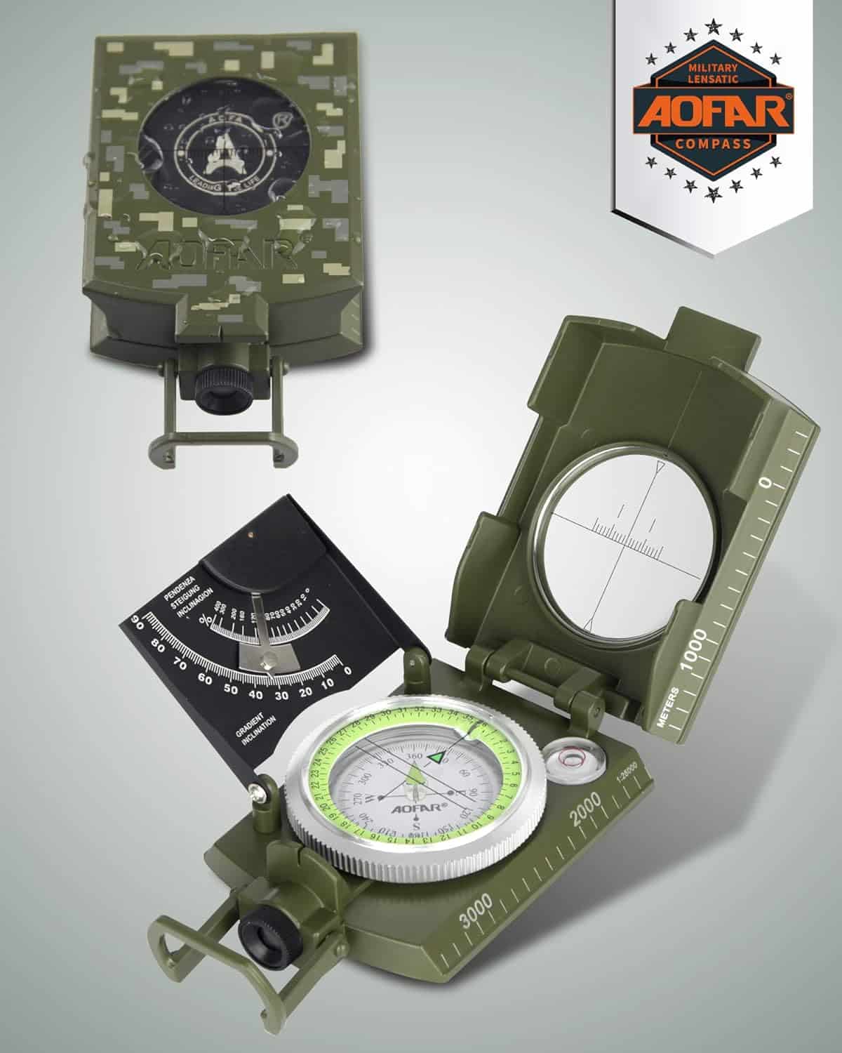 Durable Military Compass for Outdoor Enthusiasts