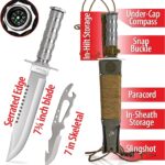 Maxam 12-Piece Survival Knife